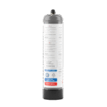 Intergases 640g CO2 cylinder right side view