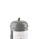 Intergases 640g CO2 cylinder valve detail view 2