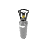 Intergases 3.75kg CO2 cylinder high angle view