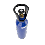 Intergases 3.75kg N2O cylinder high angle alternate