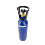 Intergases 3.75kg N2O cylinder high angle view