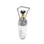 Intergases 2kg CO2 cylinder high angle left