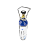 Intergases 2kg N2O cylinder high angle left