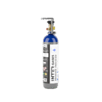 Intergases 2kg N2O cylinder left side view