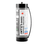 Intergases 2000g disposable CO2 cylinder front view