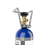 N2O 2kg cylinder refill low angle view
