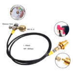 SodaStream external CO2 adapter kit W21.8-14 with manometer and hose